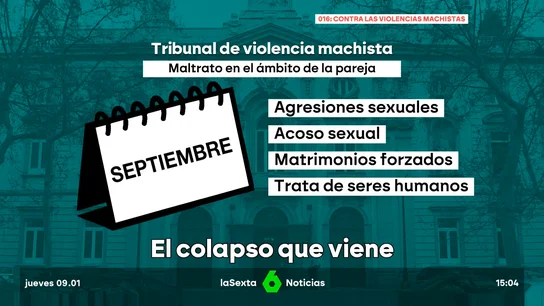 Los juzgados de violencia de género alertan del colapso que traerán sus nuevas competencias: "La víctima queda diluida" Los juzgados de violencia de género alertan del colapso que traerán sus nuevas competencias: "La víctima queda diluida"