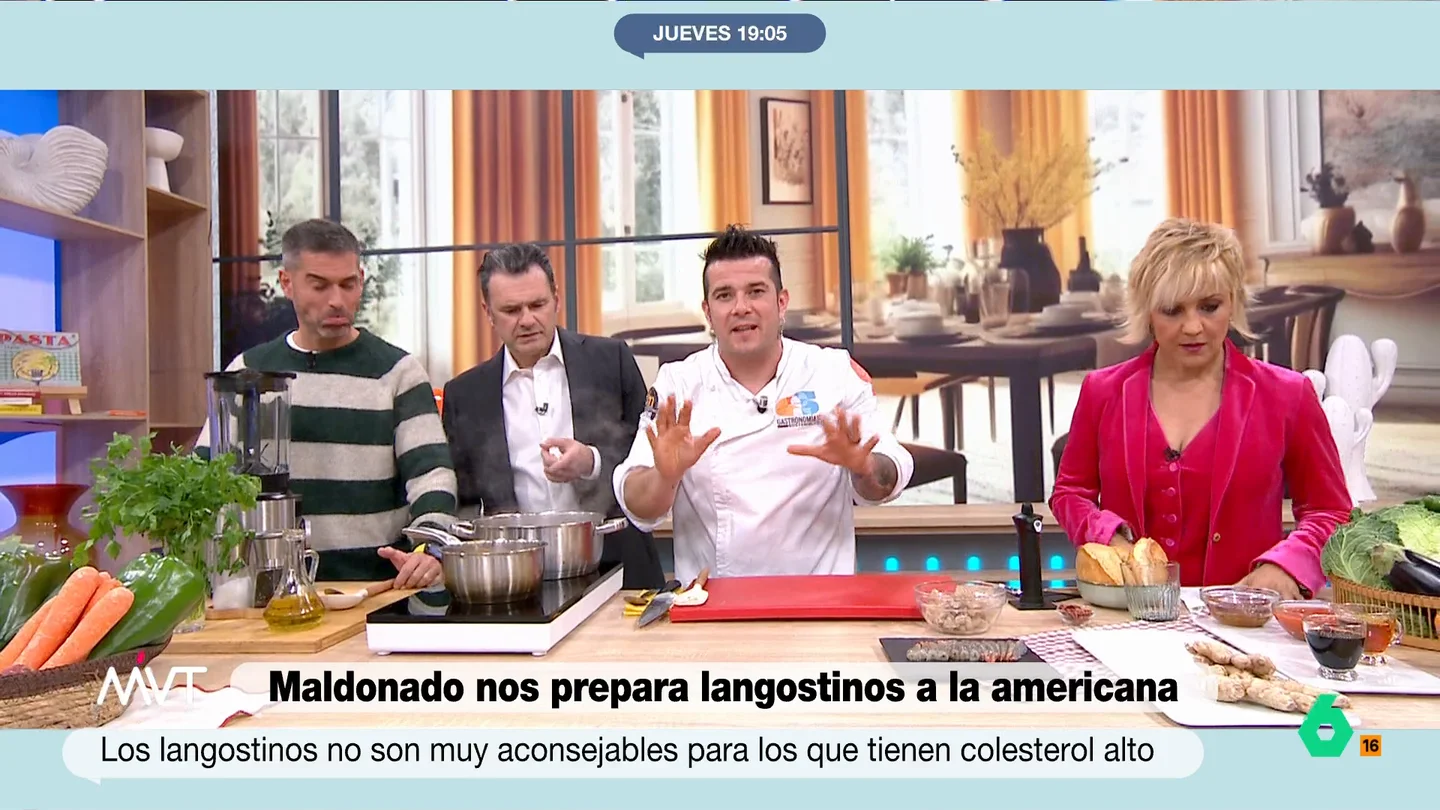 Carlos Maldonado explica por qué hay que apagar la campana cuando flambeamos Carlos Maldonado explica por qué hay que apagar la campana cuando flambeamos