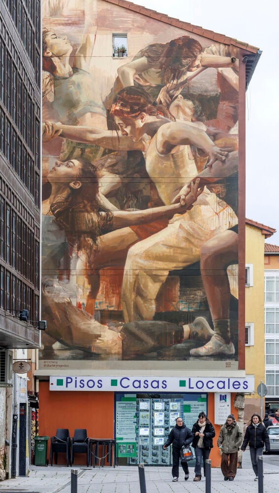 "Atravesar el muro", obra del proyecto de StarterProyectos y Cicbuny, en Burgos
