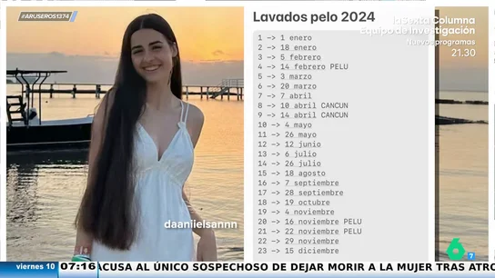 Despierta la polémica en redes por lavarse el pelo solo 23 veces en el 2024: "Para hacer huevos fritos en la raíz, ideal" Despierta la polémica en redes por lavarse el pelo solo 23 veces en el 2024: "Para hacer huevos fritos en la raíz, ideal"