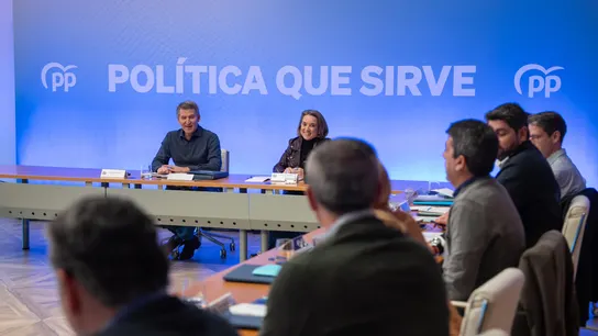 Alberto Núñez Feijóo durante la reunión del PP este fin de semana en Asturias Alberto Núñez Feijóo durante la reunión del PP este fin de semana en Asturias