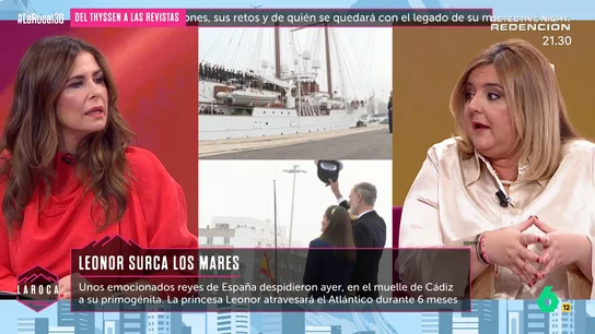 Pilar Vidal asegura que la princesa "Leonor va a estar cinco meses" en el buque: "Irá hasta Nueva York, donde pillará un avión de regreso" Pilar Vidal asegura que la princesa "Leonor va a estar cinco meses" en el buque: "Irá hasta Nueva York, donde pillará un avión de regreso"
