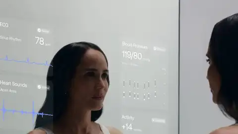 Este espejo inteligente te hace un análisis médico en segundos para controlar tu salud Este espejo inteligente te hace un análisis médico en segundos para controlar tu salud