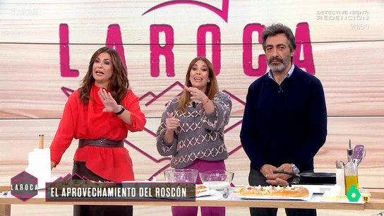 La fusión de roscón y paella que indigna a Nuria Roca: "¡Qué no! ¡Qué me voy!" La fusión de roscón y paella que indigna a Nuria Roca: "¡Qué no! ¡Qué me voy!"