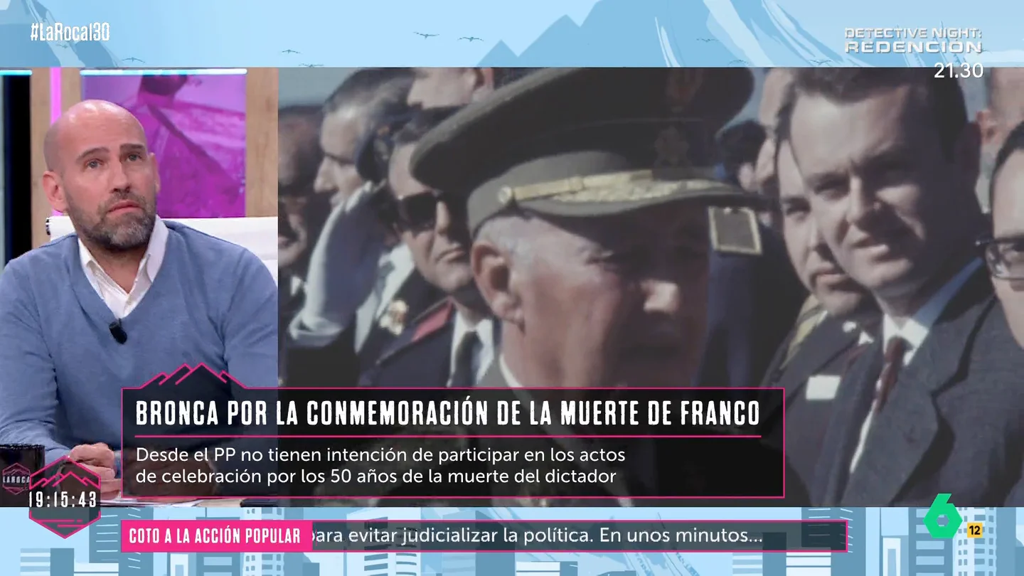Gonzalo Miró: "No entiendo qué hay de malo en aleccionar a la gente de que la dictadura fue lo peor que le ha pasado a España" Gonzalo Miró: "No entiendo qué hay de malo en aleccionar a la gente de que la dictadura fue lo peor que le ha pasado a España"