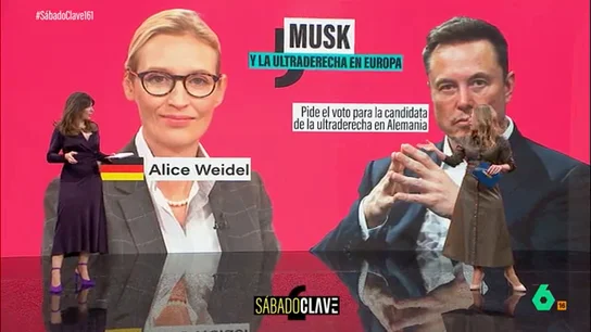 Elon Musk y Alice Weidel Elon Musk y Alice Weidel