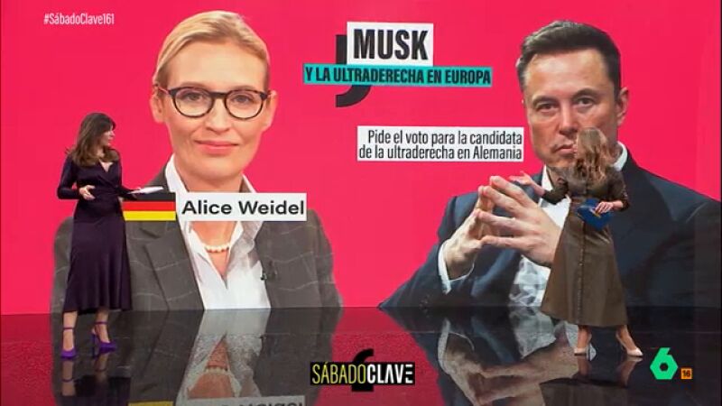 Elon Musk y Alice Weidel