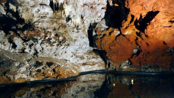 Cueva de El Soplao, en Cantabria