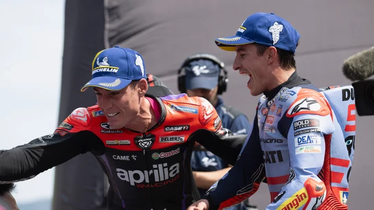 Aleix Espargaró y Marc Márquez Aleix Espargaró y Marc Márquez
