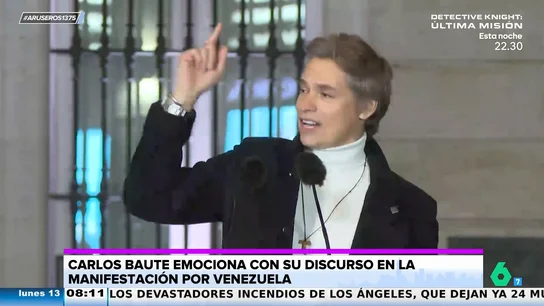 Carlos Baute se pone a cantar en apoyo a Edmundo González: "Volveremos a Venezuela porque yo soy optimista" Carlos Baute se pone a cantar en apoyo a Edmundo González: "Volveremos a Venezuela porque yo soy optimista"