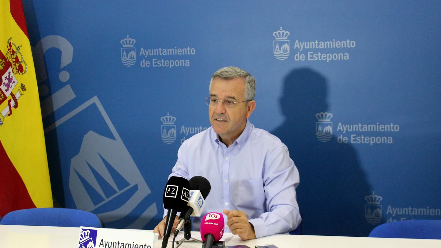 José María García Urbano, alcalde de Estepona José María García Urbano, alcalde de Estepona