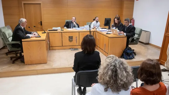 Imagen de archivo de un momento del juicio contra Juana Rivas Imagen de archivo de un momento del juicio contra Juana Rivas