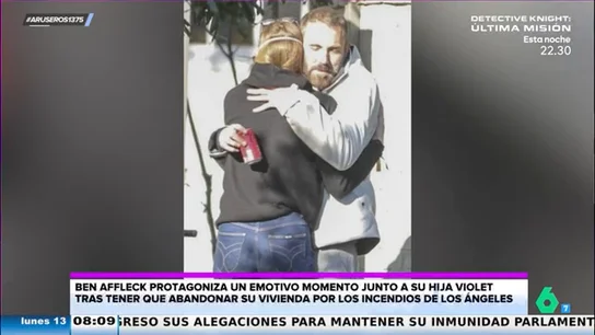 El abrazo viral de Ben Affleck con su hija mayor tras refugiarse en la casa de Jennifer Garner de los incendios en Los Ángeles El abrazo viral de Ben Affleck con su hija mayor tras refugiarse en la casa de Jennifer Garner de los incendios en Los Ángeles