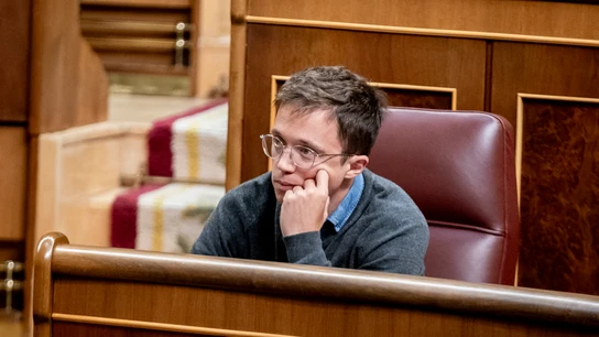 Errejón durante una sesión plenaria en el Congreso de los Diputados, a 26 de septiembre de 2024, en Madrid (España). Errejón durante una sesión plenaria en el Congreso de los Diputados, a 26 de septiembre de 2024, en Madrid (España).