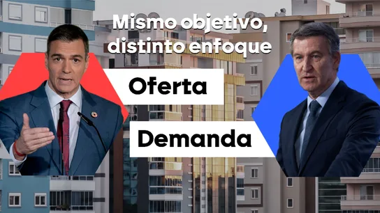 ¿Dos modelos irreconciliables? Así chocan (y coinciden) Sánchez y Feijóo ante el problema de la vivienda ¿Dos modelos irreconciliables? Así chocan (y coinciden) Sánchez y Feijóo ante el problema de la vivienda