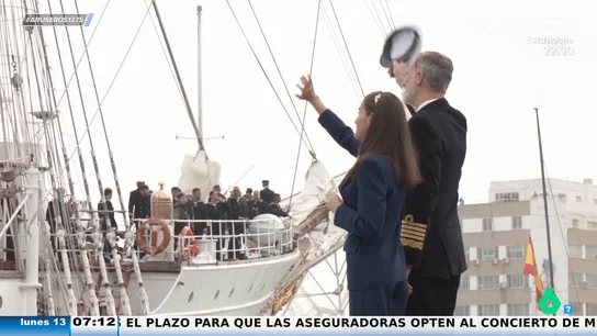 "¿Dónde está mi chica?": las lágrimas de la reina Letizia y el rey Felipe al decir adiós a la princesa Leonor "¿Dónde está mi chica?": las lágrimas de la reina Letizia y el rey Felipe al decir adiós a la princesa Leonor