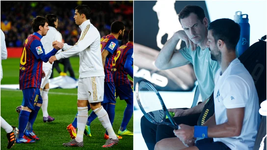 Messi y Cristiano - Murray y Djokovic Messi y Cristiano - Murray y Djokovic