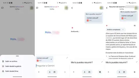 Analizando contenidos del documento con Gemini Analizando contenidos del documento con Gemini
