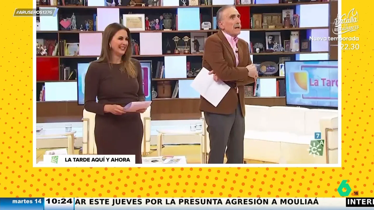 La divertida 'bronca' que le echa Juan y Medio a su público: "¿Habéis visto a un conejo cuando le dan las largas?" La divertida 'bronca' que le echa Juan y Medio a su público: "¿Habéis visto a un conejo cuando le dan las largas?"