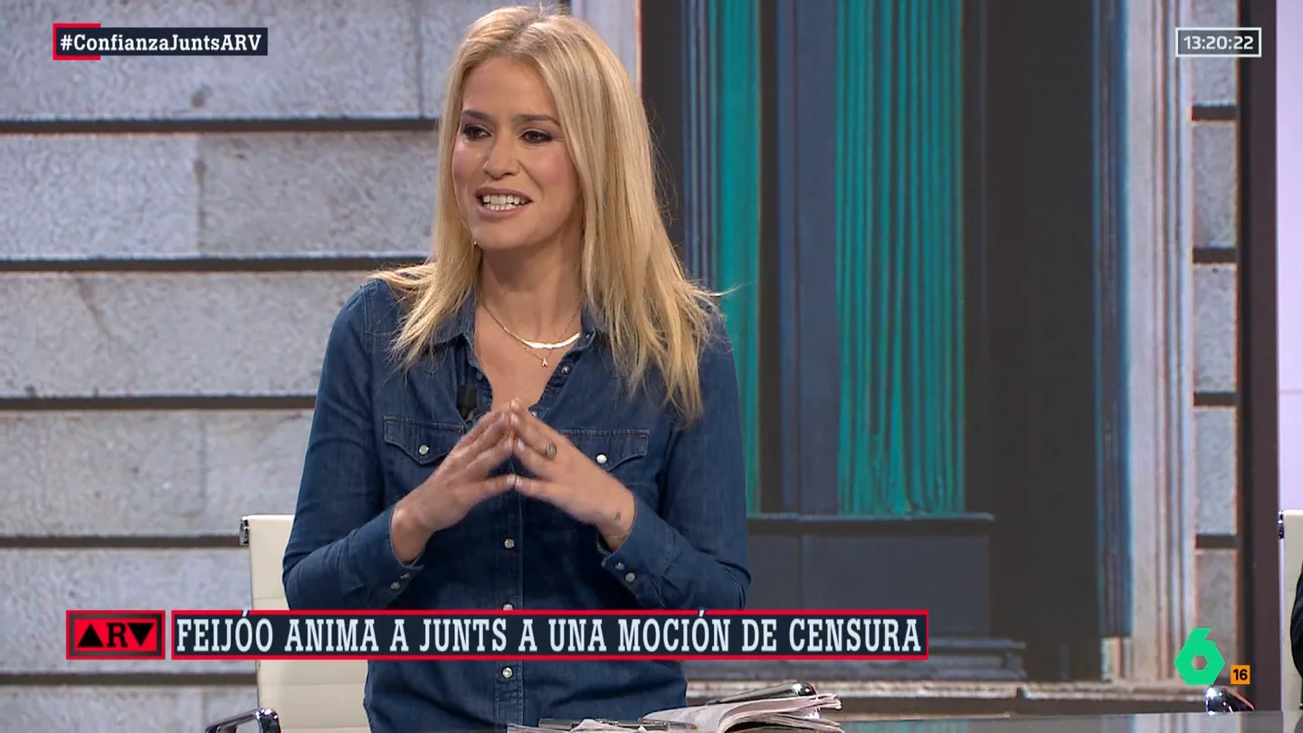 Afra Blanco, sobre la "moción de censura" de Feijóo: "Estaba claro que el PP iba a intentar beneficiarse de la amnistía para acercarse a Junts" Afra Blanco, sobre la "moción de censura" de Feijóo: "Estaba claro que el PP iba a intentar beneficiarse de la amnistía para acercarse a Junts"