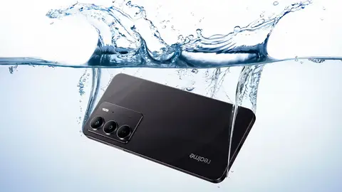 El Realme C75 es resistente al agua El Realme C75 es resistente al agua