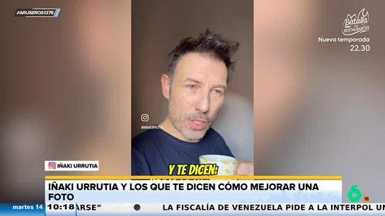 Iñaki Urrutia carga contra contra los que te dicen cómo sacar una foto: "Queda como una mierda pinchada en un palo" Iñaki Urrutia carga contra contra los que te dicen cómo sacar una foto: "Queda como una mierda pinchada en un palo"