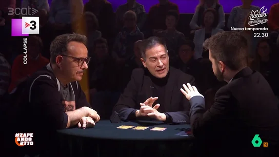 Dani Mateo alucina con el brutal cambio de imagen de Sandro Rey Dani Mateo alucina con el brutal cambio de imagen de Sandro Rey