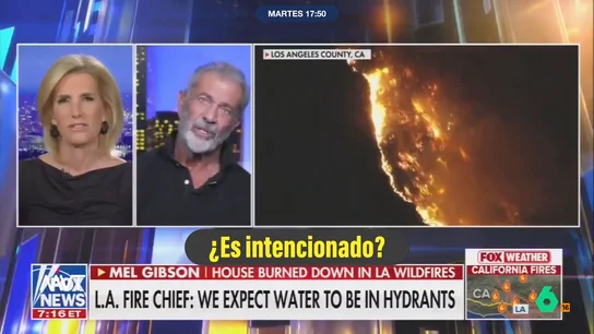 Mel Gibson y su teoría detrás de los incendios de Los Ángeles Mel Gibson y su teoría detrás de los incendios de Los Ángeles