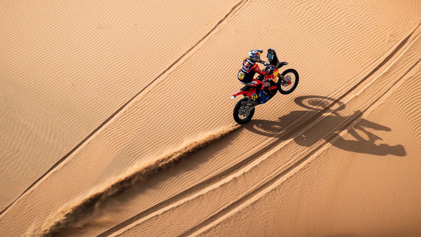 Luciano Benavides, en el Dakar Luciano Benavides, en el Dakar