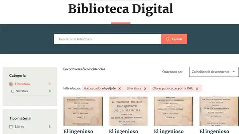 Así es la bibliotera virtual de la RAE Así es la bibliotera virtual de la RAE