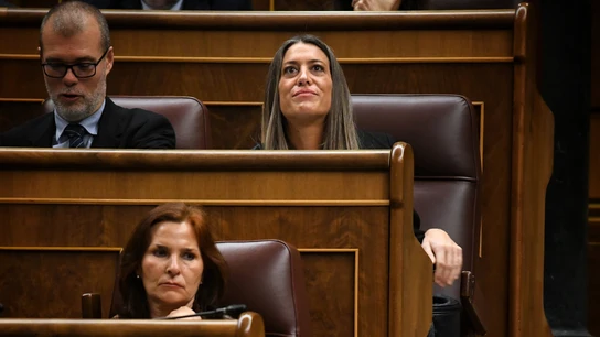La portavoz de Junts en el Congreso, Miriam Nogueras, durante un pleno en el Congreso de los Diputados La portavoz de Junts en el Congreso, Miriam Nogueras, durante un pleno en el Congreso de los Diputados
