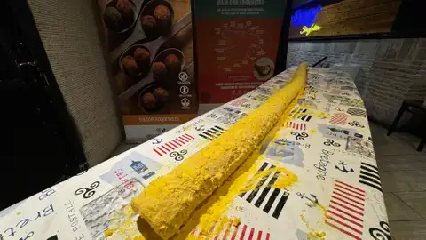 La croqueta más larga del mundo La croqueta más larga del mundo