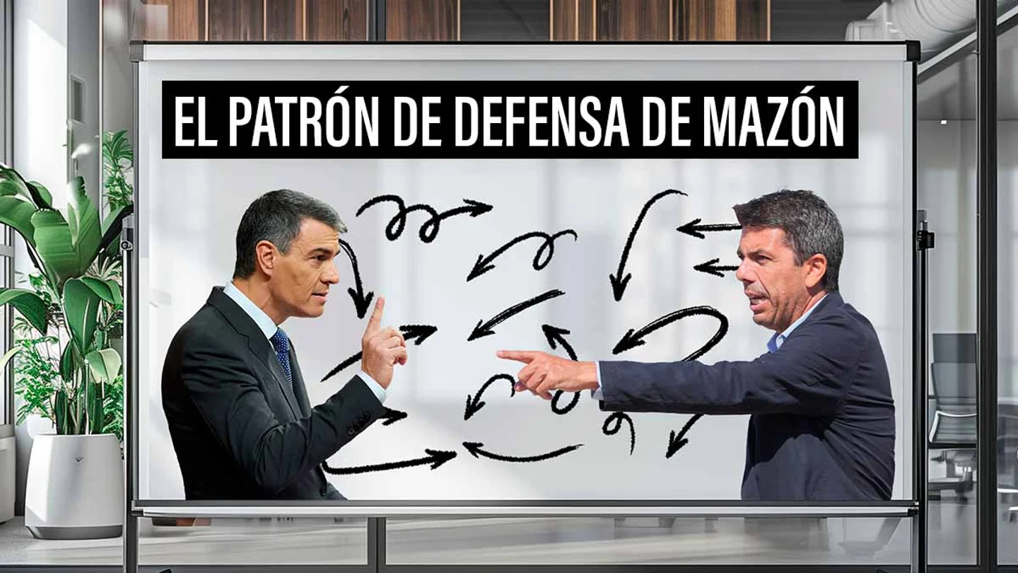 Tres meses de estrategia de Mazón en una sola sesión de control Tres meses de estrategia de Mazón en una sola sesión de control