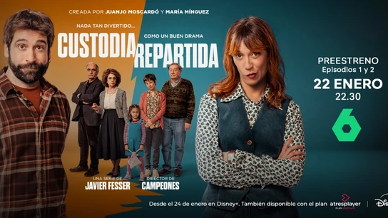 laSexta estrenará en exclusiva los dos primeros episodios de 'Custodia repartida', la nueva serie original de Disney+ laSexta estrenará en exclusiva los dos primeros episodios de 'Custodia repartida', la nueva serie original de Disney+