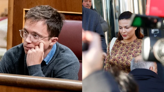 El expolítico Iñigo Errejón y la actriz Elisa Mouliáa declaran este jueves ante el juez Carretero por la causa que instruye contra el cofundador de Podemos. El expolítico Iñigo Errejón y la actriz Elisa Mouliáa declaran este jueves ante el juez Carretero por la causa que instruye contra el cofundador de Podemos.