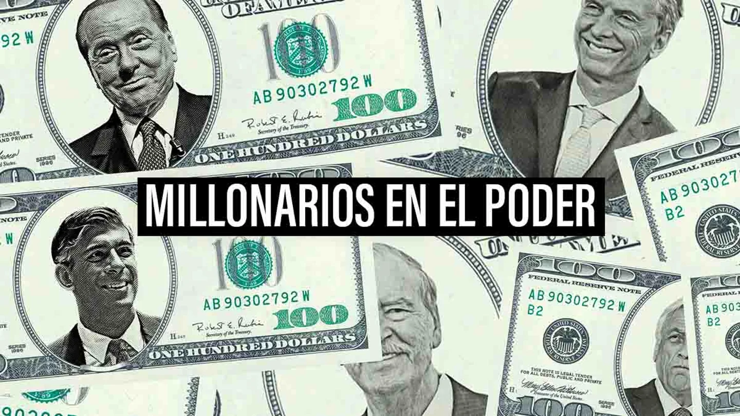 Así se comportan los ricos cuando se convierten en políticos Así se comportan los ricos cuando se convierten en políticos