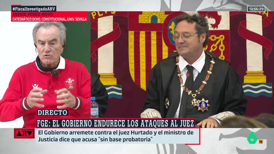 Pérez-Royo califica de "disparatado" el auto del Supremo sobre García Ortiz: "Carece de toda lógica" Pérez-Royo califica de "disparatado" el auto del Supremo sobre García Ortiz: "Carece de toda lógica"