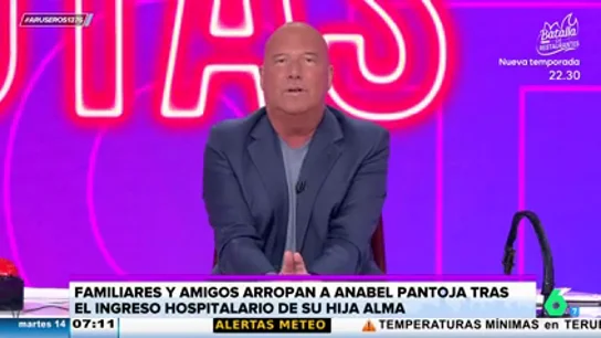 El mensaje de apoyo de Alfonso Arús a Anabel Pantoja y su familia en estos duros momentos: "Queremos desearles lo mejor de lo mejor" El mensaje de apoyo de Alfonso Arús a Anabel Pantoja y su familia en estos duros momentos: "Queremos desearles lo mejor de lo mejor"