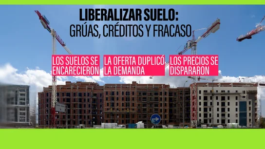 El PP apuesta por la liberación del suelo, pero el modelo de los 90 fracasó El PP apuesta por la liberación del suelo, pero el modelo de los 90 fracasó