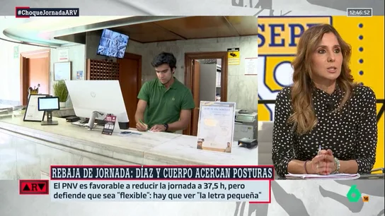 Carmen Morodo, sobre la reducción de la jornada laboral: "Creo que Yolanda Díaz ha vuelto a ganar" Carmen Morodo, sobre la reducción de la jornada laboral: "Creo que Yolanda Díaz ha vuelto a ganar"