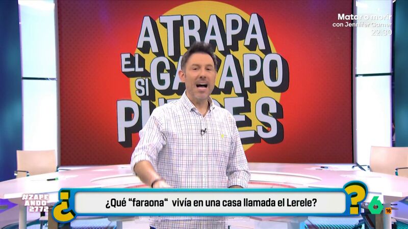 Iñaki Urrutia fracasa al intentar recordar los mejores gazapos de 'Atrápame si puedes'