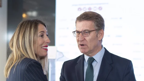 Alberto Núñez Feijóo y María Guardiola visitan la empresa Incalexa Instalaciones, en Cáceres (Archivo) Alberto Núñez Feijóo y María Guardiola visitan la empresa Incalexa Instalaciones, en Cáceres (Archivo)