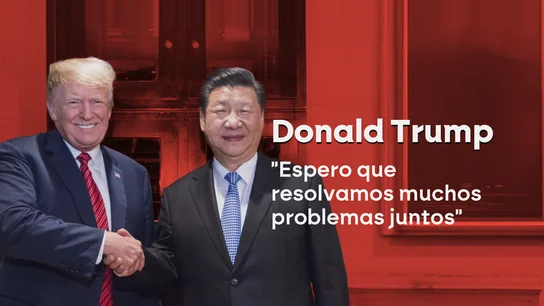 Trump y Xi Jinping Trump y Xi Jinping