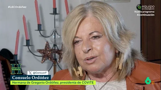 Consuelo Ordóñez, sobre el 'que te vote Txapote': "Me dolía muchísimo que fueran compañeros de partido de mi hermano" Consuelo Ordóñez, hermana de Gregorio Ordóñez, concejal asesinado por 'Txapote', reflexiona en este vídeo sobre la frase 'Que te vote Txapote' usada por el PP que, según ella, "es el que más instrumentaliza a las víctimas".