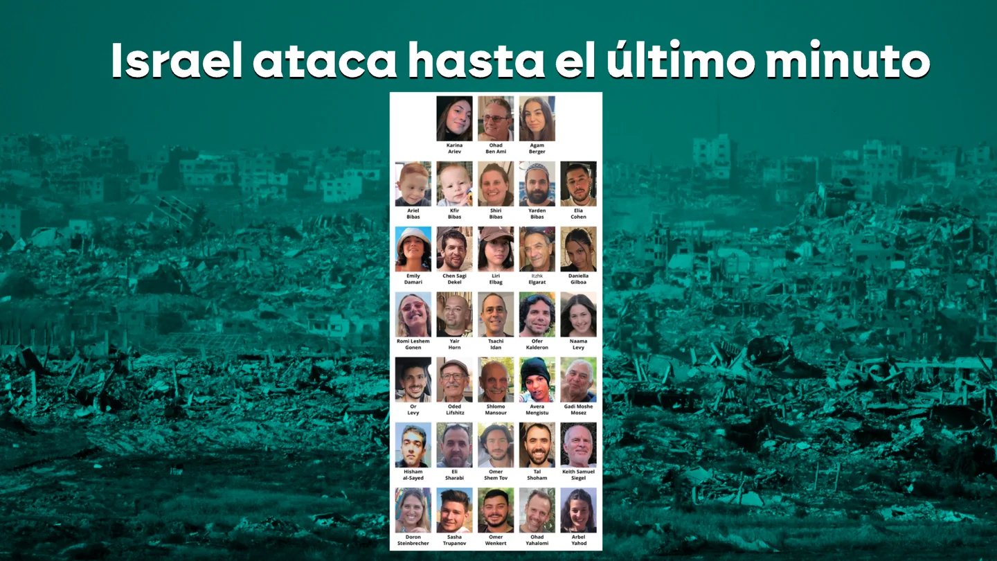 Israel ataca hasta el último minuto Israel ataca hasta el último minuto