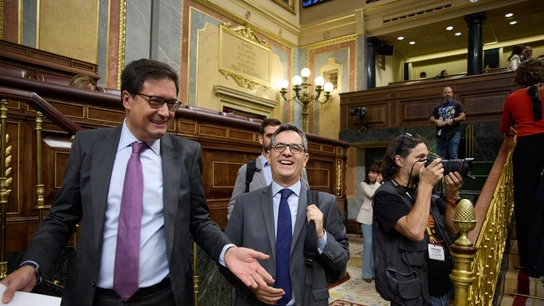 Óscar López y Félix Bolaños Óscar López y Félix Bolaños