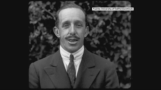 Alfonso XIII en un vídeo recientemente publicado Alfonso XIII en un vídeo recientemente publicado