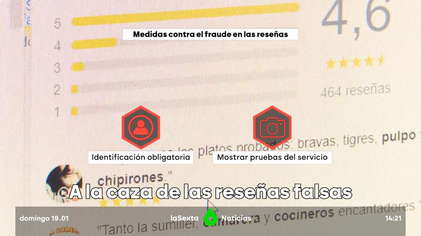 A LA CAZA DE LAS RESEÑAS FALSAS A LA CAZA DE LAS RESEÑAS FALSAS