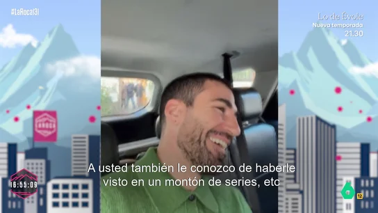 El divertido momento de Miguel Ángel Silvestre con un taxista que le confunde con Ilia Topuria El divertido momento de Miguel Ángel Silvestre con un taxista que le confunde con Ilia Topuria