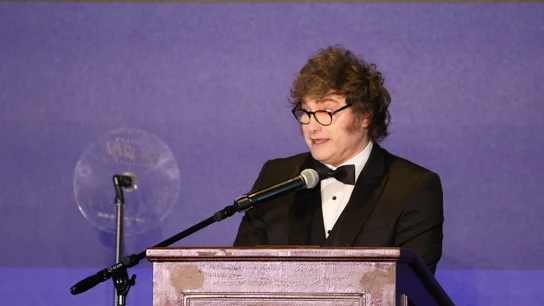 Javier Milei, durante una gala en Washington antes de la toma de posesión de Donald Trump Javier Milei, durante una gala en Washington antes de la toma de posesión de Donald Trump